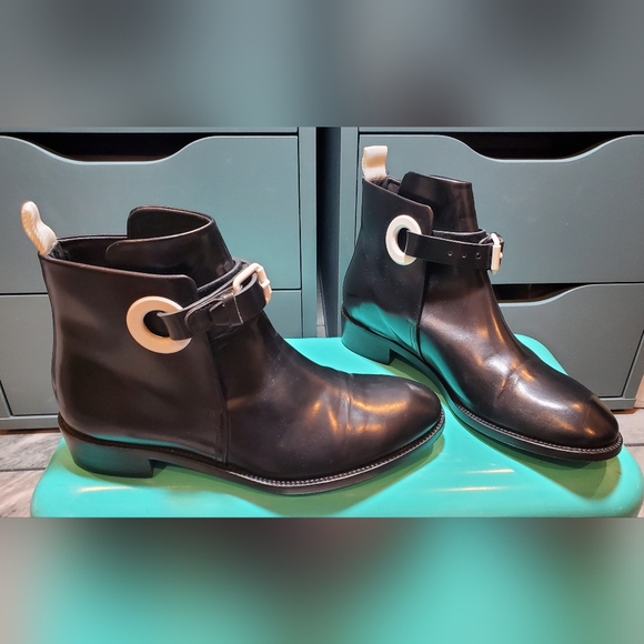 ACNE STUDIOS ☆ Modern Bootie ☆ SIZE 36 EUR/ 6 US WOMENS ☆ Black White - Picture 5 of 11